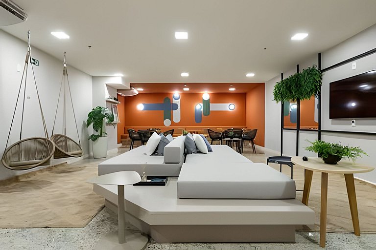 Queridinho Studio centro+Piscina+Netflix+WiFi