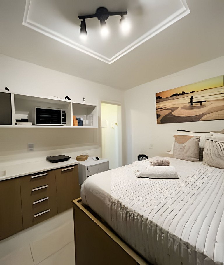 Queridinho Studio centro+Piscina+Netflix+WiFi