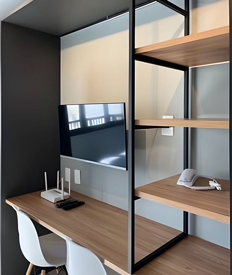 Vista mar S/Taxa de limpeza+piscina aquecida+WIFI