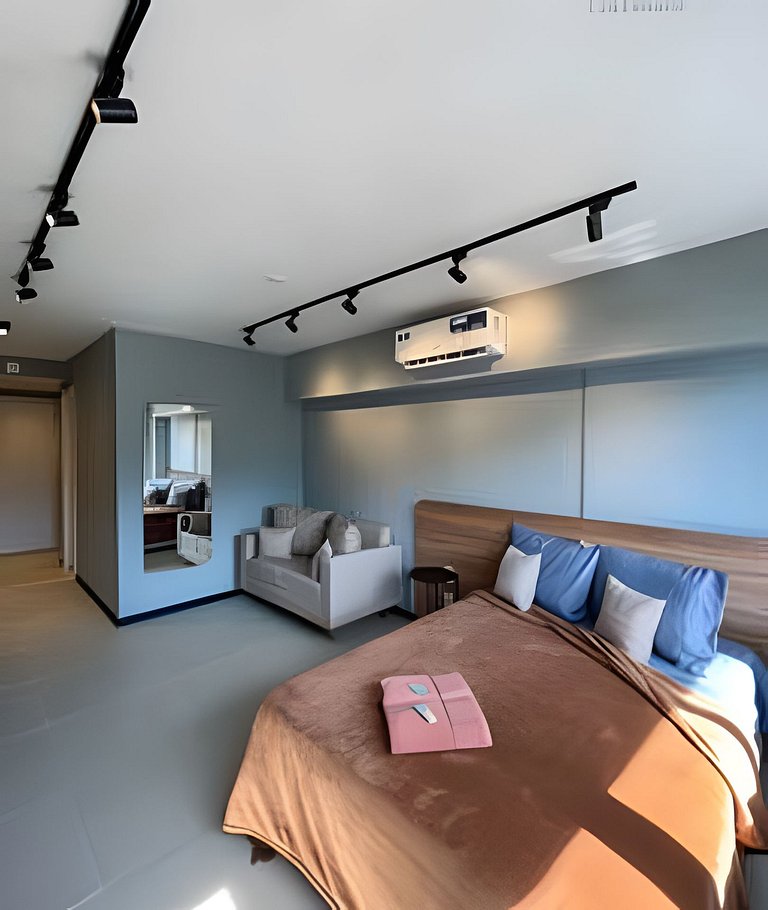 Vista mar S/Taxa de limpeza+piscina aquecida+WIFI