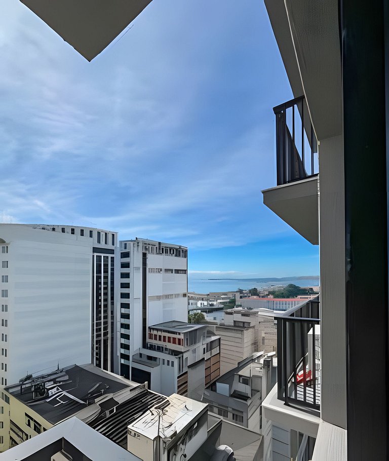 Vista mar S/Taxa de limpeza+piscina aquecida+WIFI