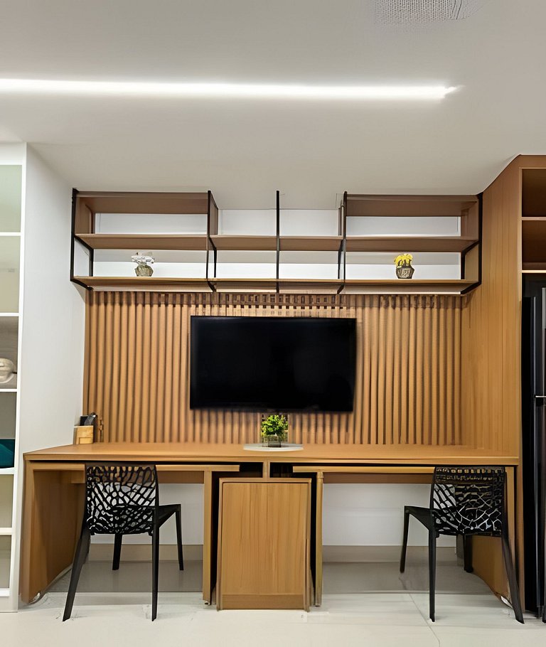 Único! Sem Taxa extra-Studio Maua Piscina+Wifi