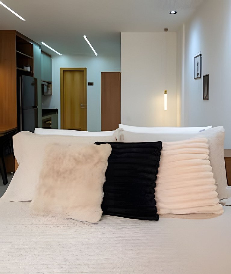 Único! Sem Taxa extra-Studio Maua Piscina+Wifi