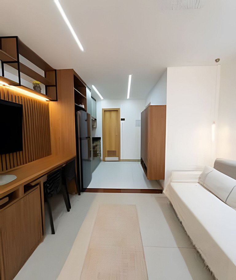 Único! Sem Taxa extra-Studio Maua Piscina+Wifi