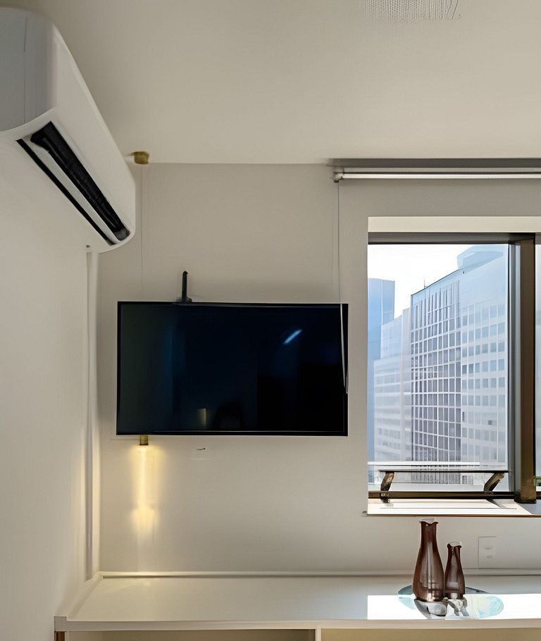 Único! Sem Taxa extra-Studio Maua Piscina+Wifi