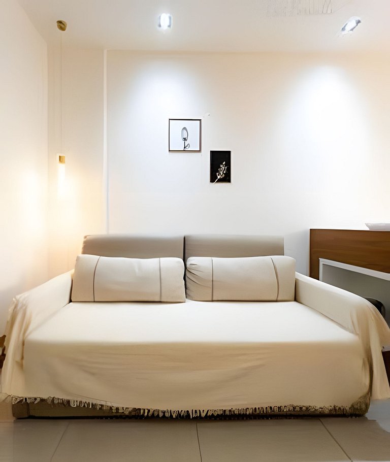 Único! Sem Taxa extra-Studio Maua Piscina+Wifi