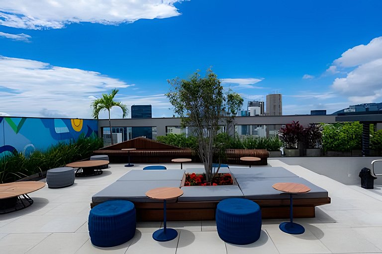 S/Taxa Extra Studio Piscina Aquecida Wifi Netflix