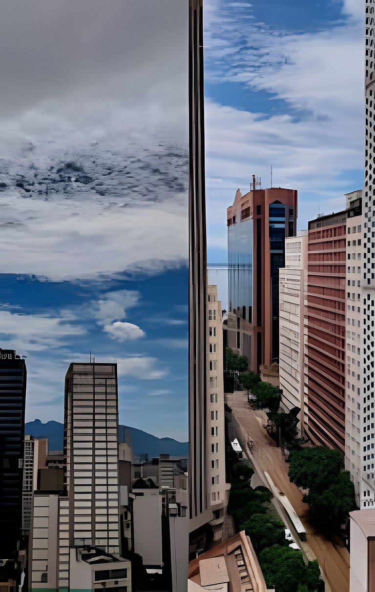 Melhor Novo Preço-Studio Central Luxo+Piscina+WiFi