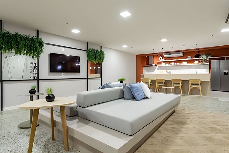 Melhor Novo Preço-Studio Central Luxo+Piscina+WiFi