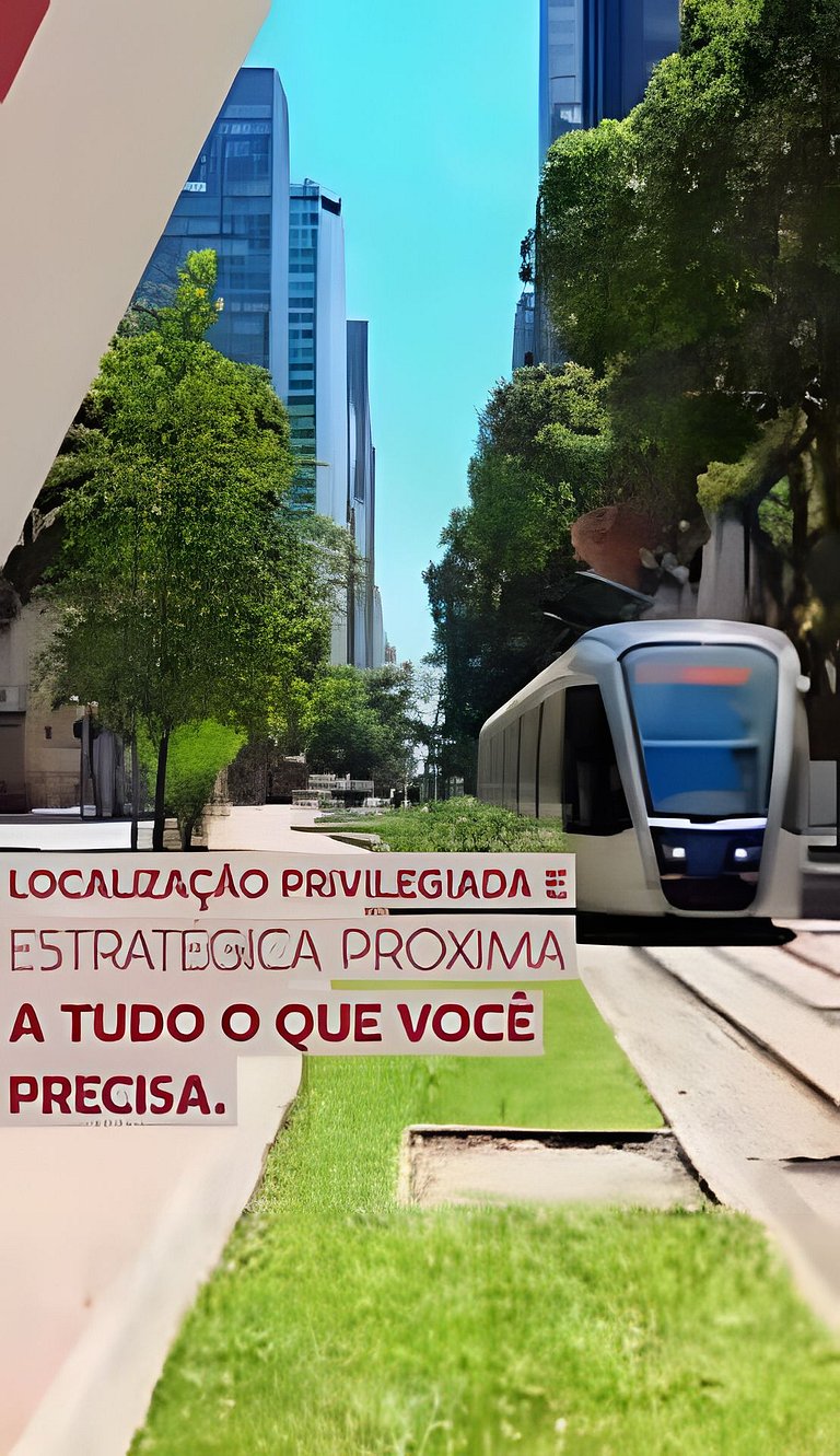 Melhor Novo Preço-Studio Central Luxo+Piscina+WiFi