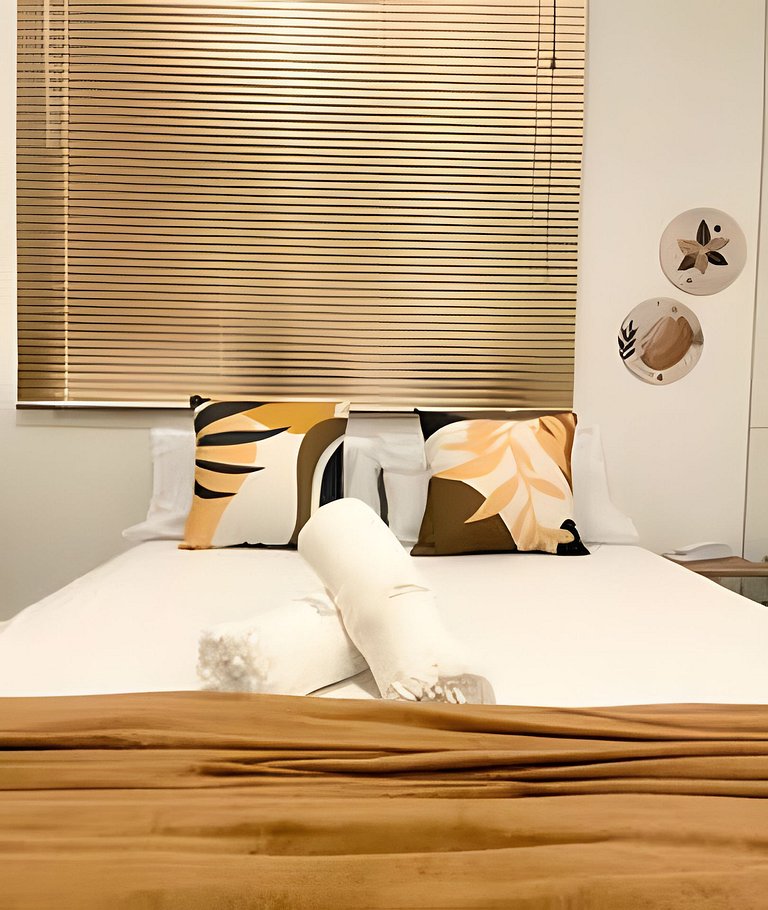 Melhor Novo Preço-Studio Central Luxo+Piscina+WiFi