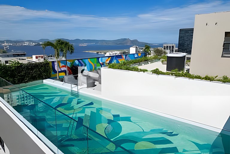 Melhor studio Rio de Janeiro+ piscina panorâmica