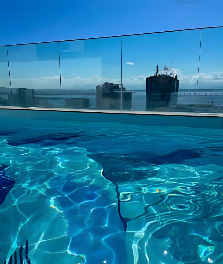 Taxa Inclusa-Studio Varanda+Piscina Aquecida+WIFI