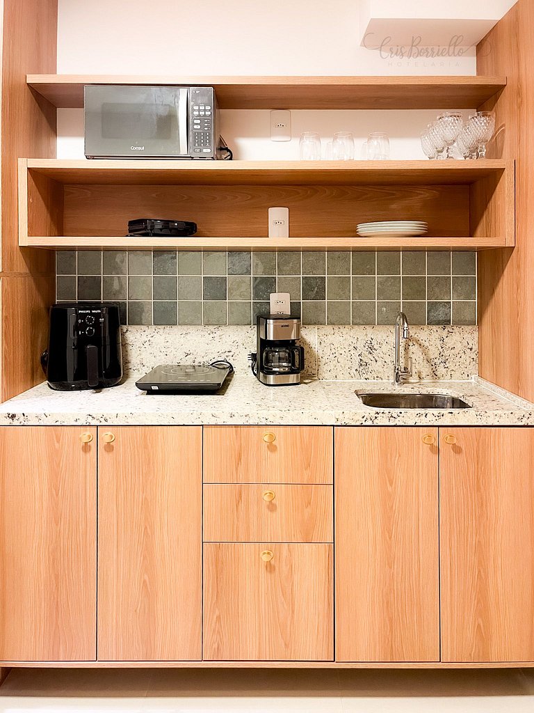 S/Taxa Extra Studio Piscina Aquecida Wifi Netflix