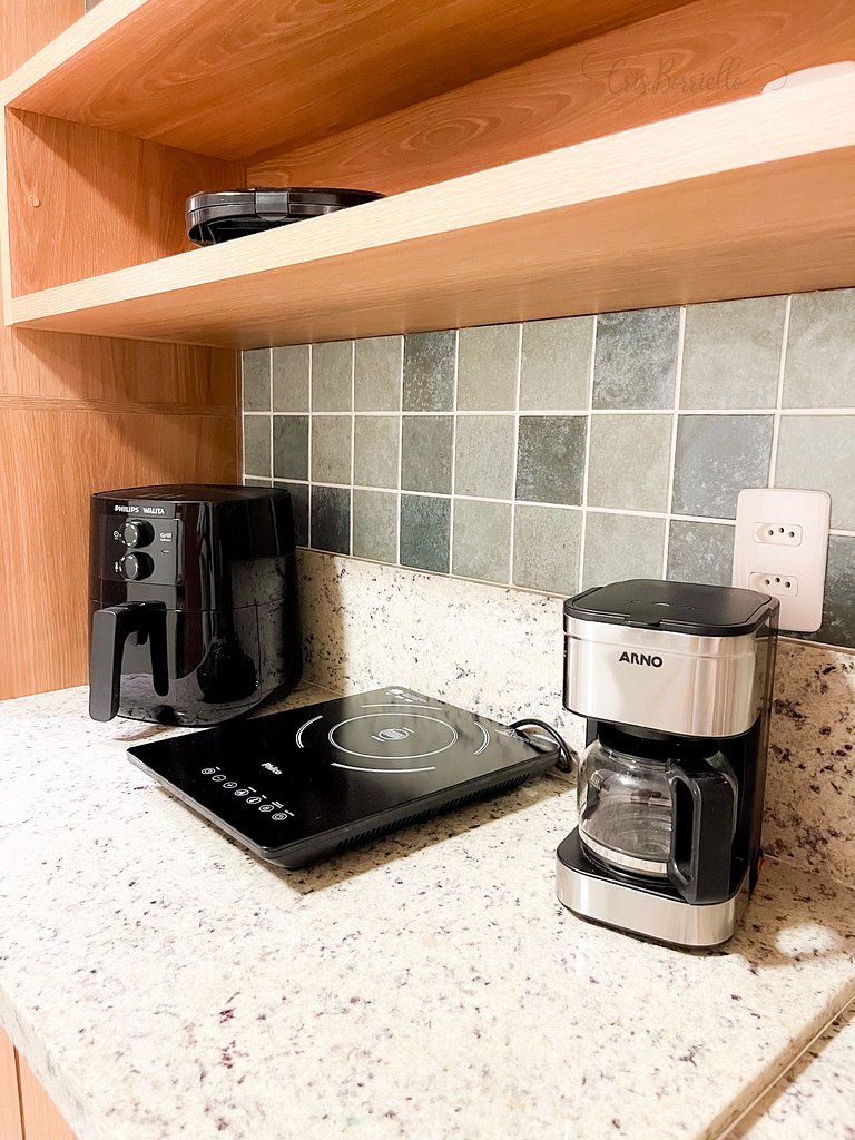 S/Taxa Extra Studio Piscina Aquecida Wifi Netflix