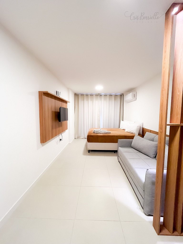 S/Taxa Extra Studio Piscina Aquecida Wifi Netflix