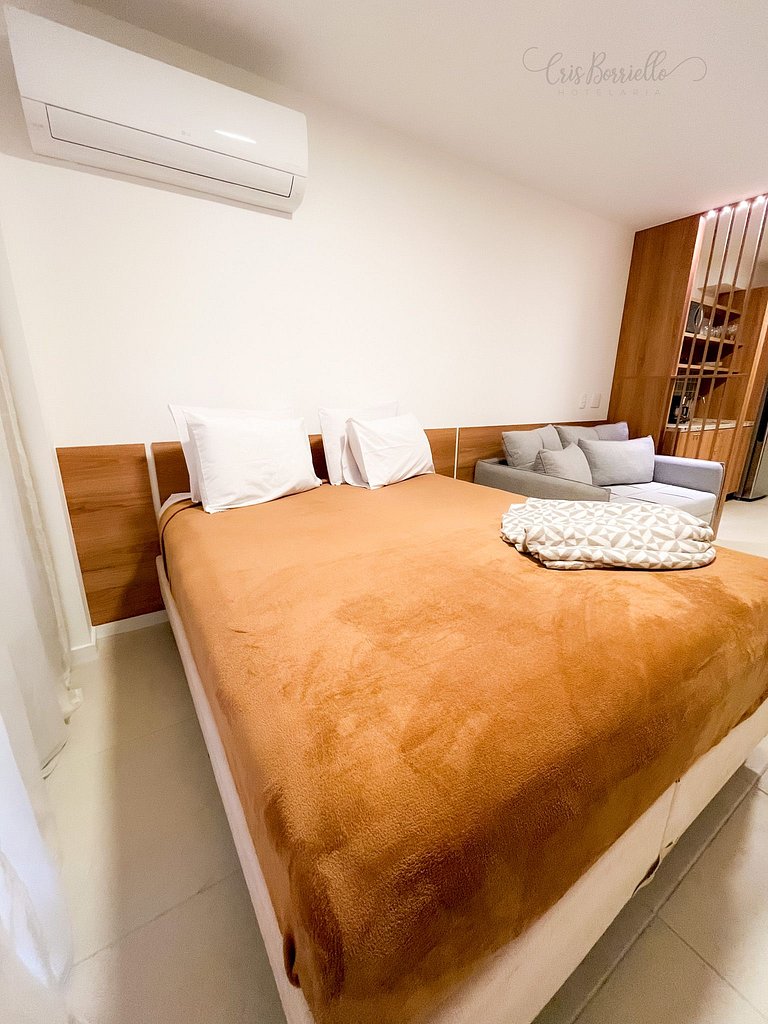 S/Taxa Extra Studio Piscina Aquecida Wifi Netflix