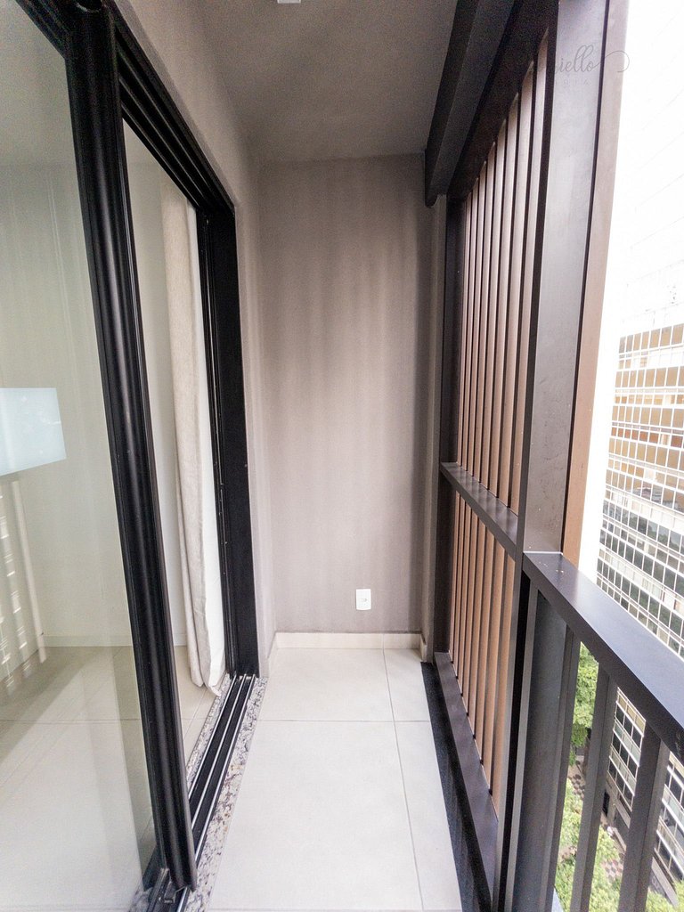 Taxa Inclusa-Studio Varanda+Piscina Aquecida+WIFI