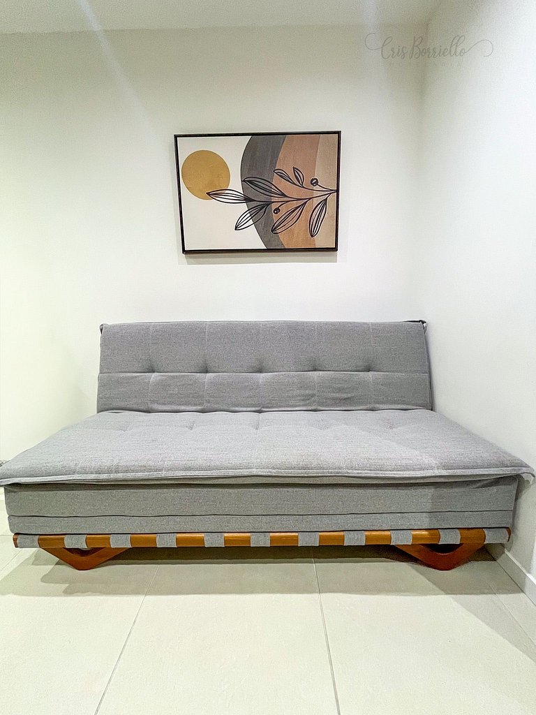 Taxa Inclusa-Studio Varanda+Piscina Aquecida+WIFI