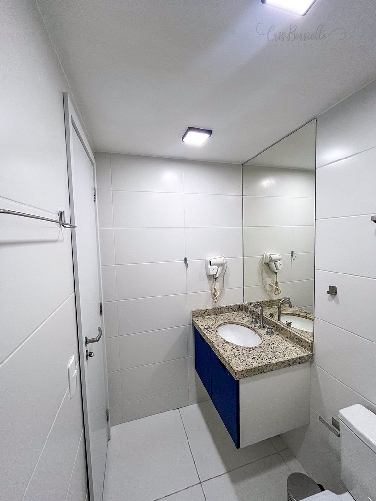 Taxa Inclusa-Studio Varanda+Piscina Aquecida+WIFI