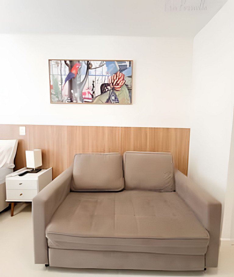 Super Novinho Studio+WiFi+Piscina Aquecida