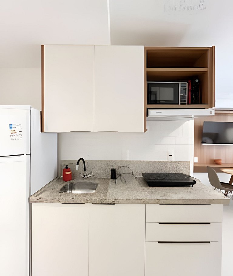 Super Novinho Studio+WiFi+Piscina Aquecida