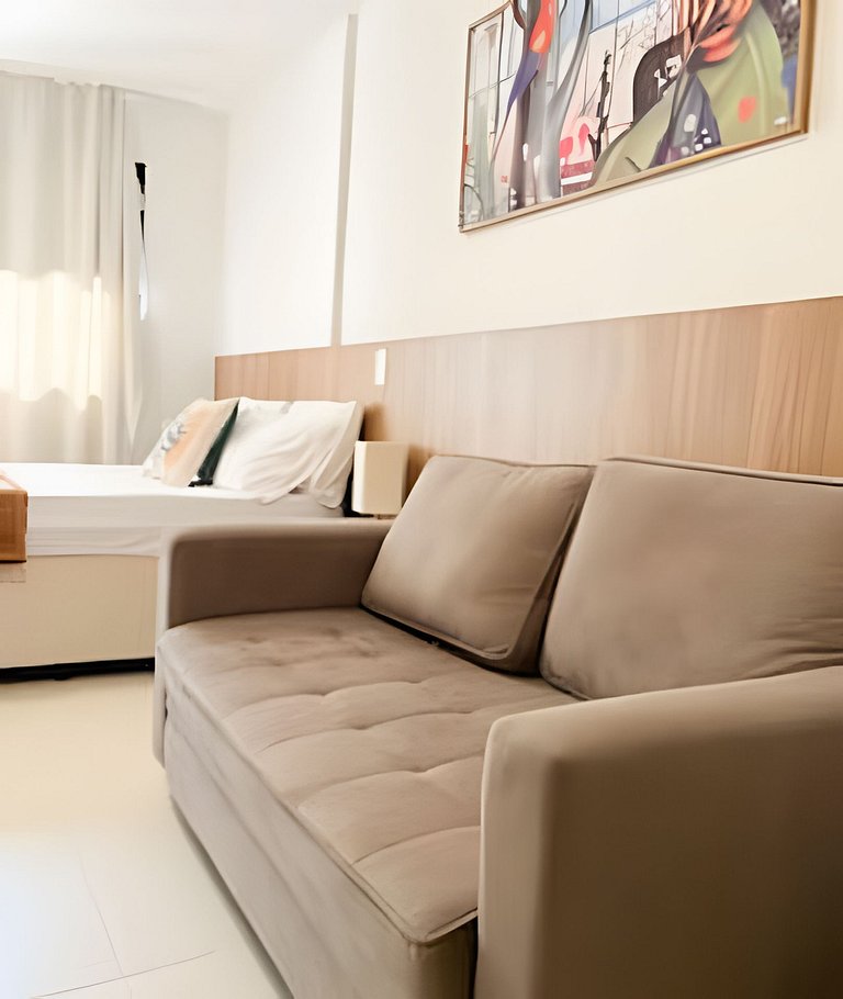 Super Novinho Studio+WiFi+Piscina Aquecida