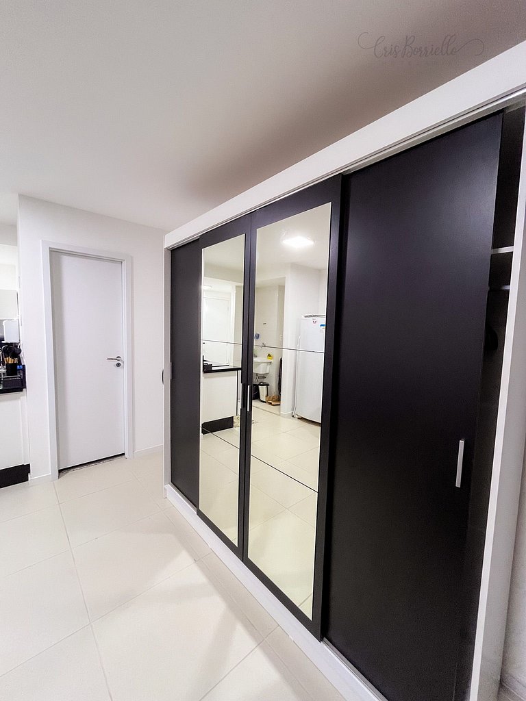 Imperdível! Studio Vista Mar+Piscina Aquecida