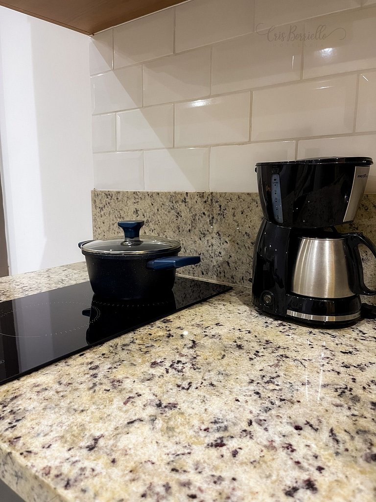 Imperdível! Studio Vista Mar+Piscina Aquecida