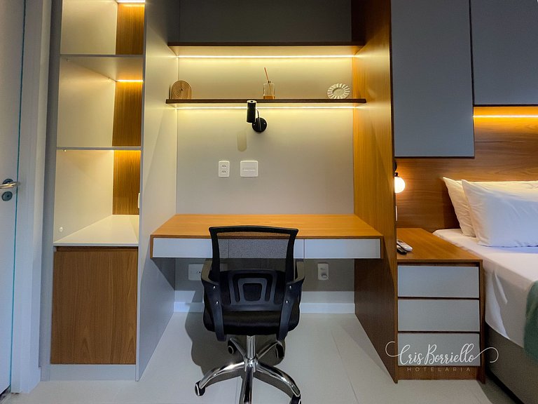 Estúdio moderno e funcional, o melhor do centro RJ