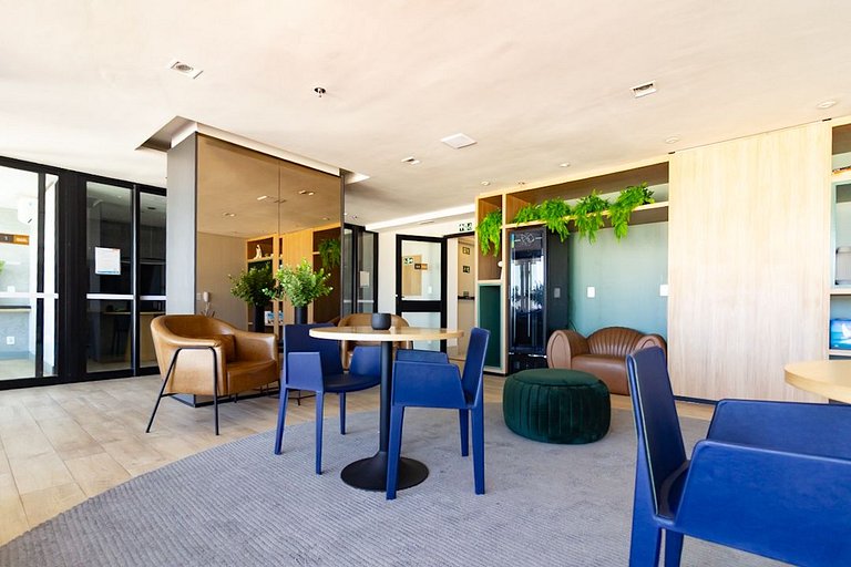 Apto Stúdio Super Moderno e Bem Localizado