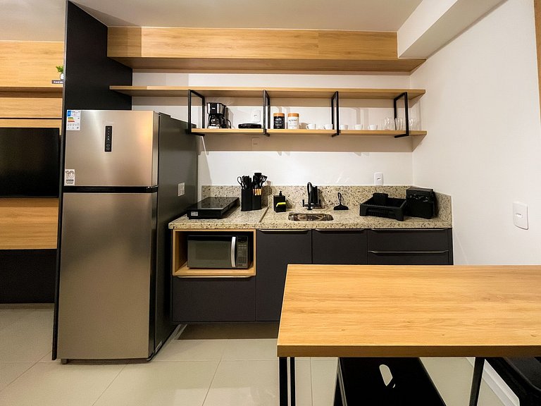 Apto Stúdio Super Moderno e Bem Localizado