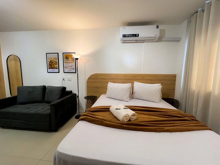 Apto Stúdio Super Moderno e Bem Localizado