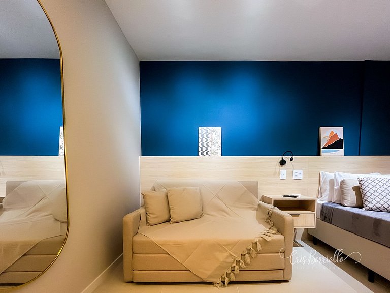 Vista espetacular S/Taxa piscina aquecida WIFI