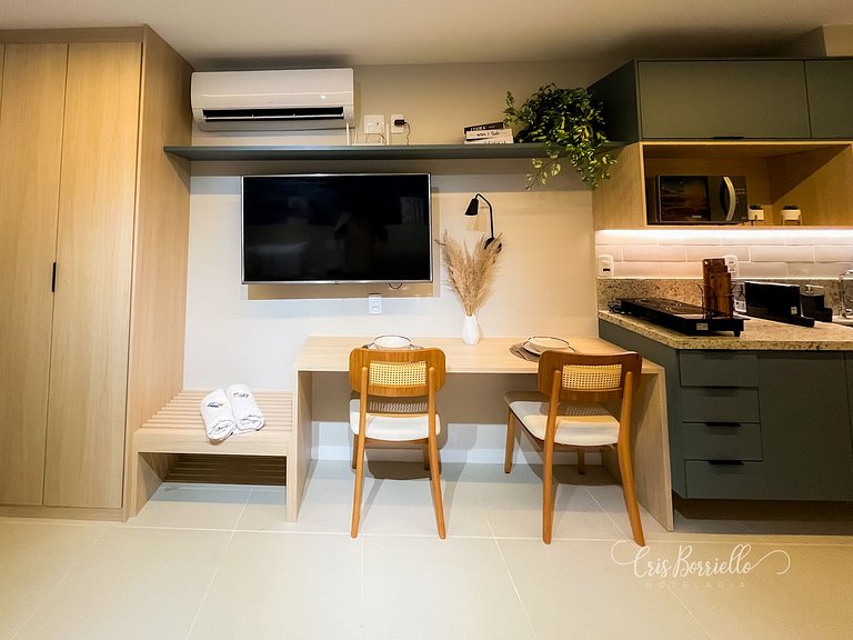 Vista espetacular S/Taxa piscina aquecida WIFI