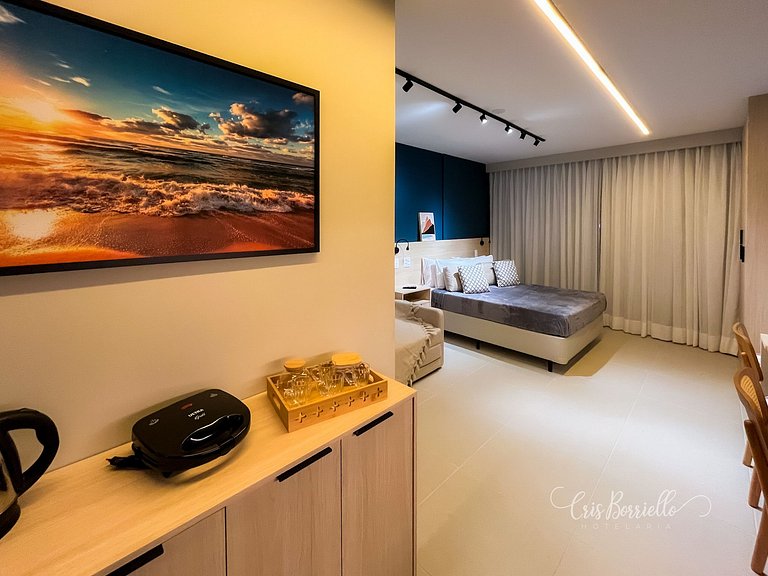 Vista espetacular S/Taxa piscina aquecida WIFI