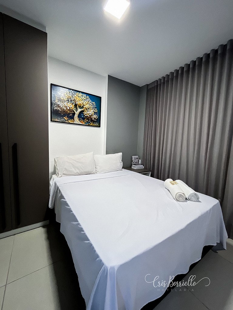 Estúdio moderno no Centro próximo de tudo