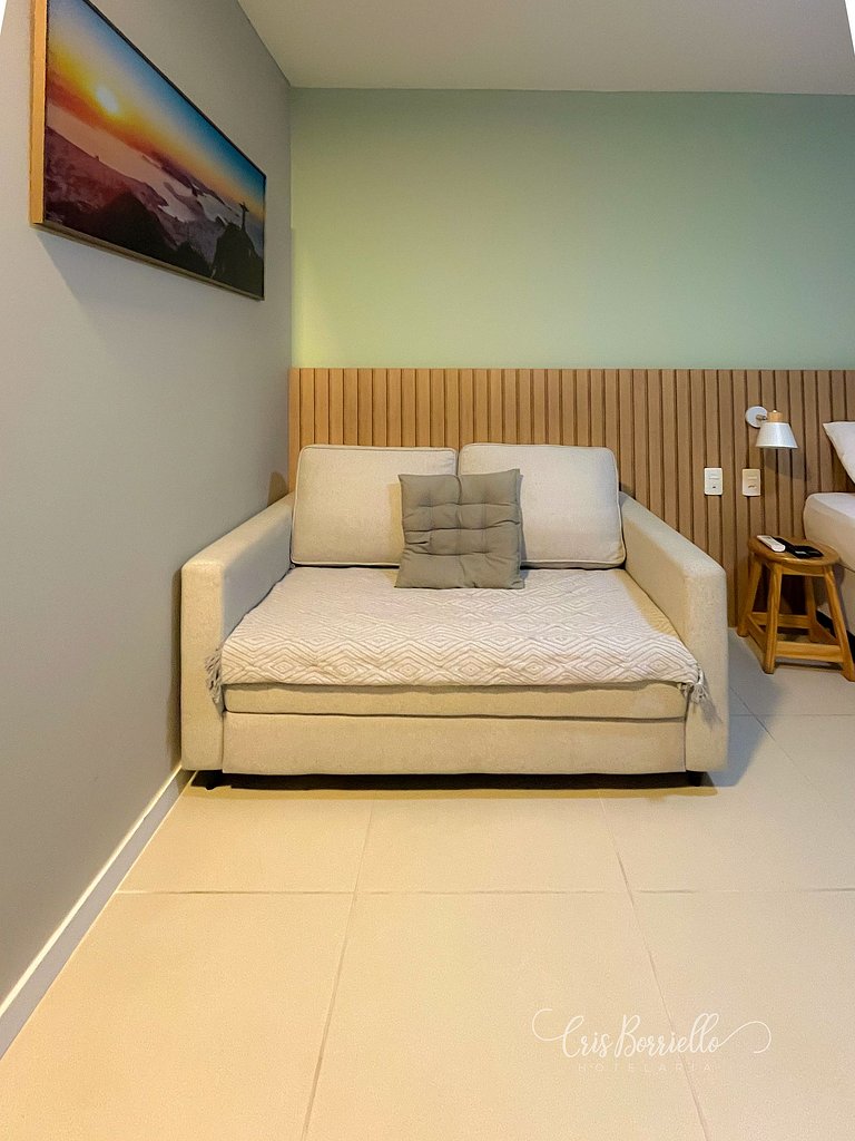 Estúdio Novo-Sem taxa de limpeza+piscina+Wifi