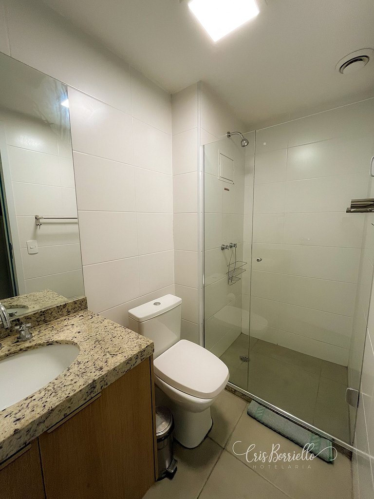 Estúdio Novo-Sem taxa de limpeza+piscina+Wifi