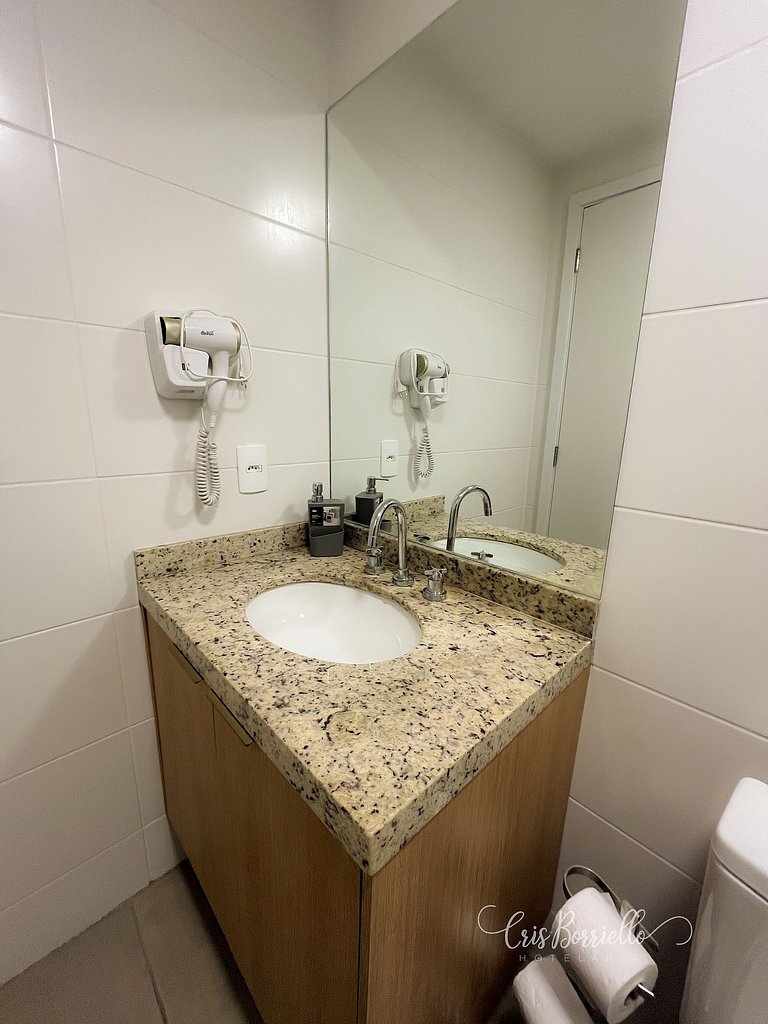 Estúdio Novo-Sem taxa de limpeza+piscina+Wifi