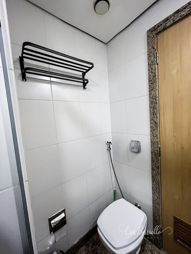 Studio Novíssimo+piscina e serviços-6x sem juros