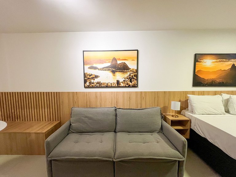 Melhor Studio no Rio de Janeiro+Piscina+6x s/juros