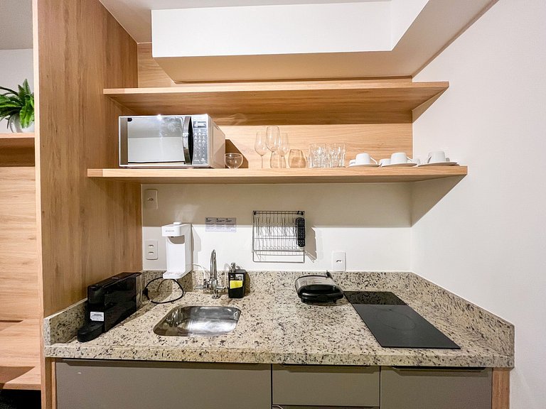 Melhor Studio no Rio de Janeiro+Piscina+6x s/juros