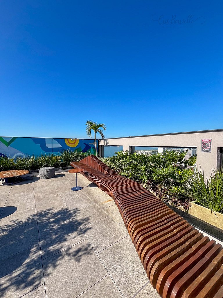 Studio no centro do RJ c/ piscina aquecida