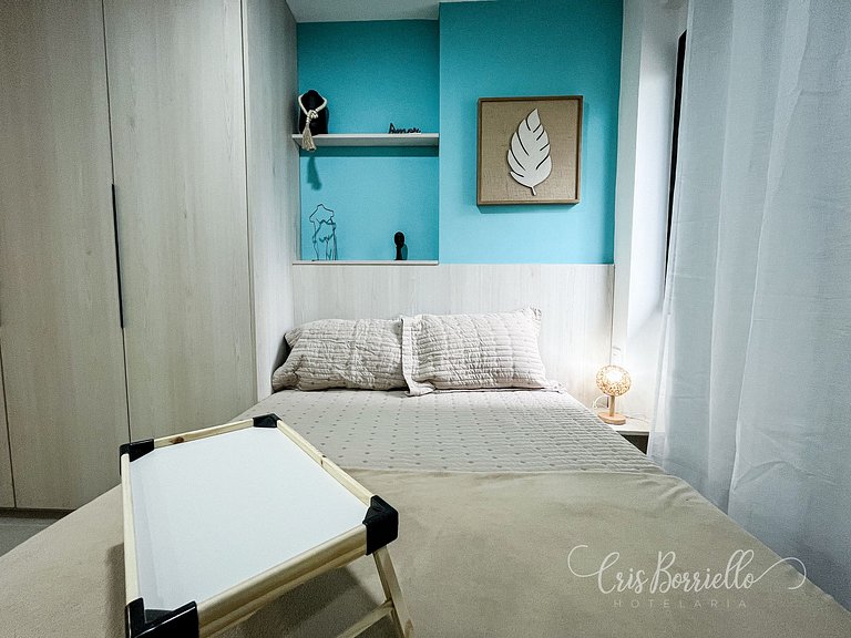 NOVO - Estúdio moderno no Centro próximo de tudo