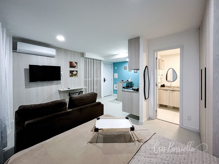 NOVO - Estúdio moderno no Centro próximo de tudo