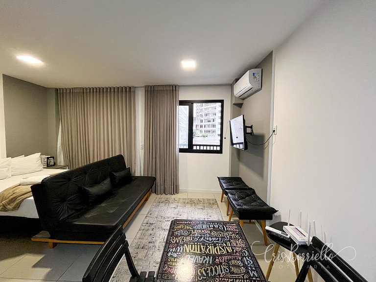 Estúdio moderno no Centro próximo de tudo