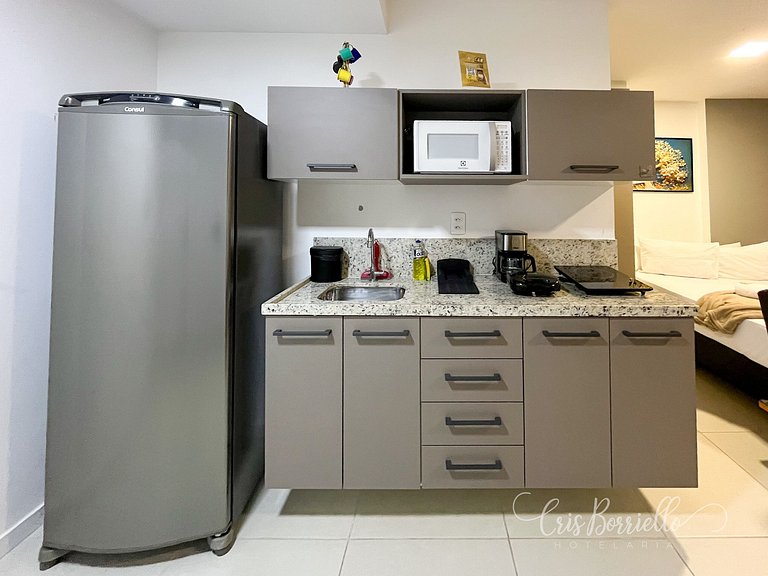 Estúdio moderno no Centro próximo de tudo