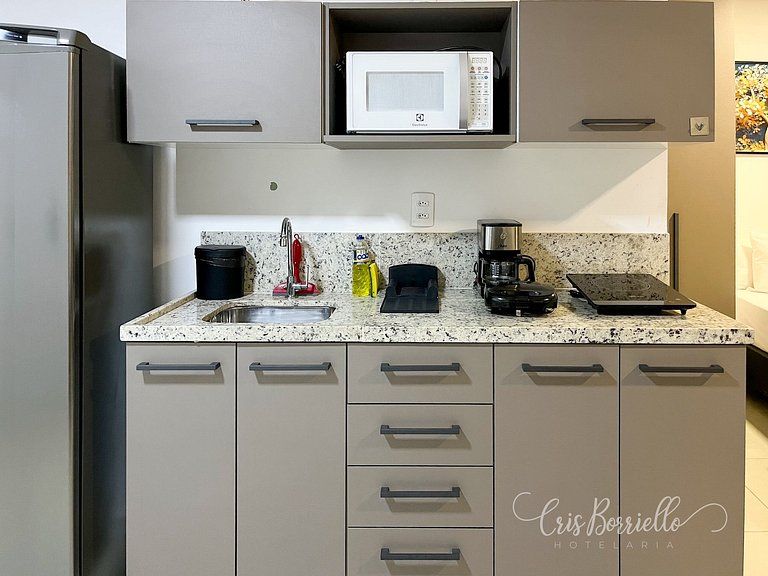 Estúdio moderno no Centro próximo de tudo