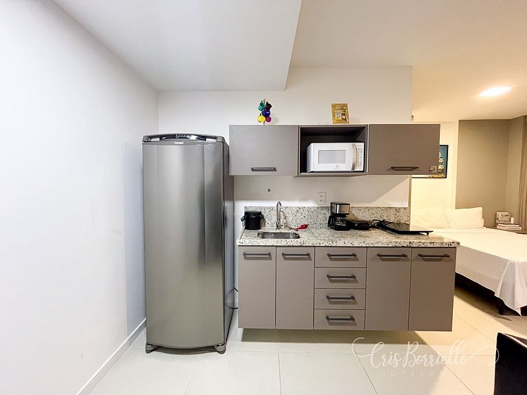 Estúdio moderno no Centro próximo de tudo